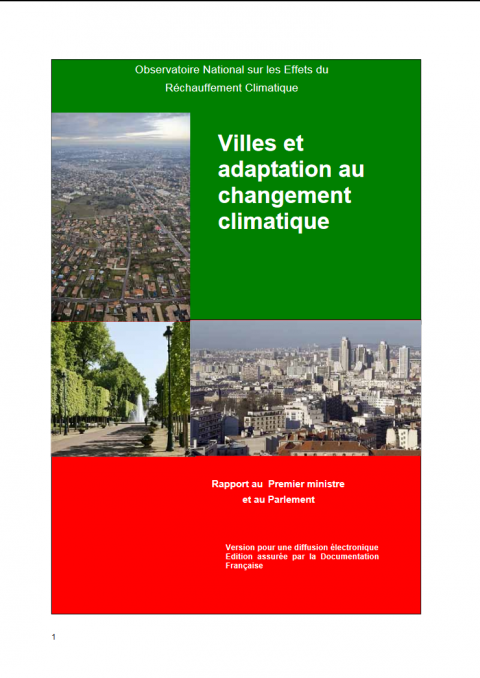 Ville et adaptation au changement climatique
