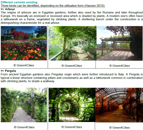 Fiches sur les Solutions Fondées sur la Nature (Nature Based Solutions) issues du projet H2020 Nature4Cities